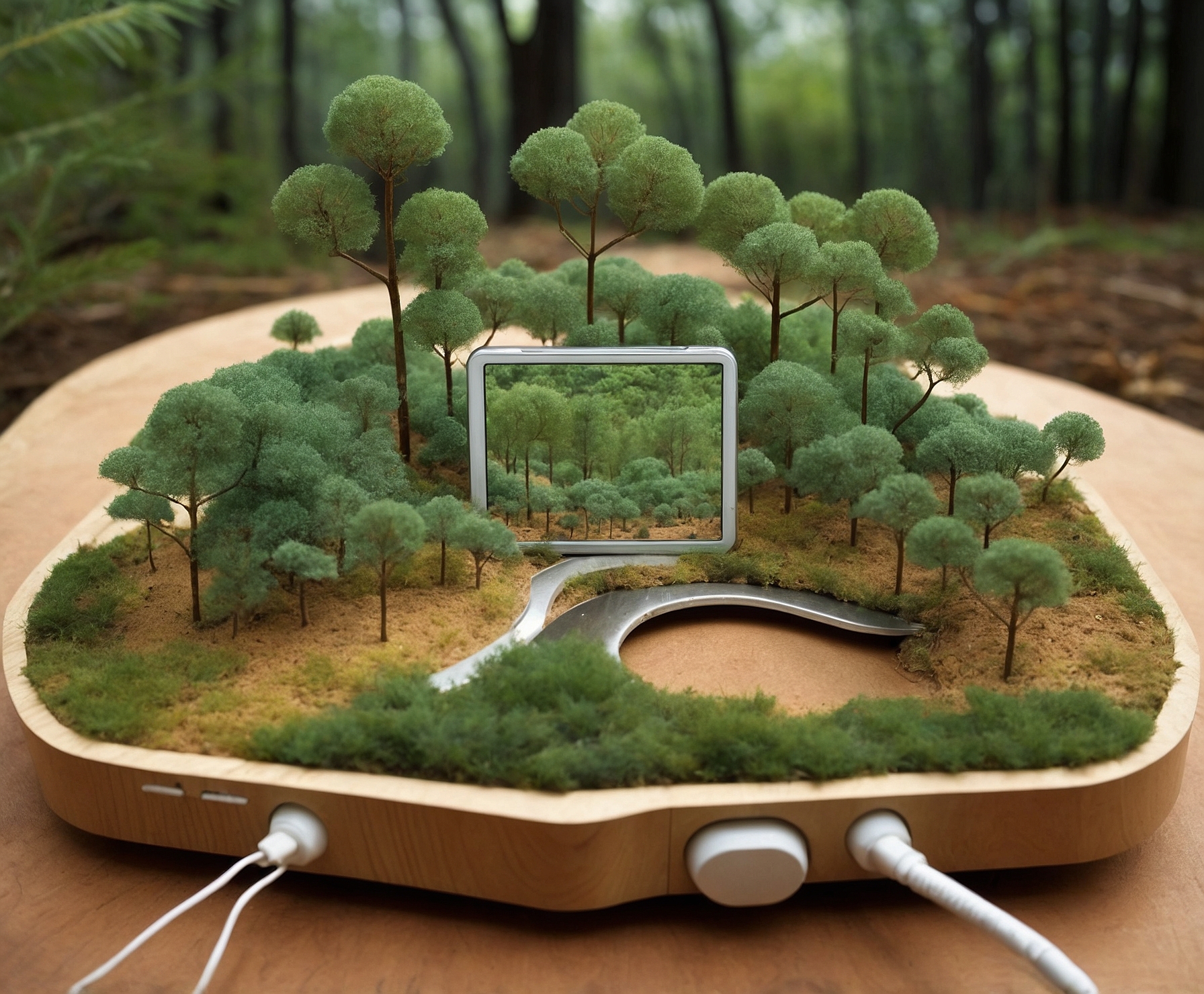 Gestión forestal sostenible con tecnología avanzada